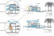 Cortes transversais - estudos de ventilação<br />Imagem dos autores do projeto 