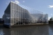Adaptable Architecture Gallery on the Thames River Urban Competition – London 2008, vista externa diurna, menção honrosa. Arquitetos Victor Paixão, Miguel Felipe Muralha, Paula Sertório, Thiago Florez, André Mack, Bruno Castro<br />Imagem equipe 