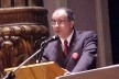 Haroldo Pinheiro, Presidente IAB-DN, na solenidade de abertura do XVII CBA no Teatro Municipal do Rio de Janeiro<br />Foto Gilberto Belleza 