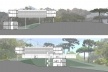 Alojamento em Campos do Jordão, cortes longitudinal e transversal, Campos do Jordão. MMBB Arquitetos, 2009<br />Desenho escritório 