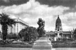 Buenos Aires, Avenida de Mayo. Vista en el pasado. Tarjetas Postales en archivo M.I.P.R. Reproducción parcial en blanco y negro con fines estrictamente culturales