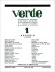 Revista modernista "Verde", capa nº 1. Cataguases MG, 1929