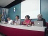 Balanço do DOCOMOMO na terça-feira: mesa principal<br />Foto Ângelo Arruda 