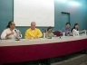 Balanço do DOCOMOMO na quarta-feira: mesa principal<br />Foto Ângelo Arruda 