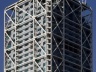 Hotel Arts, Barcelona. Contraventamento metálico, com travamento em "X"

