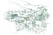Croqui da fábrica e unidades habitacionais<br />Imagem do autor do projeto 