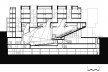 Nova Bocconi, corte longitudinal. Grafton Architects [Grafton Architects]