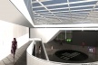 Perspectiva interna<br />Desenho do escritório 