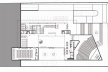 Planta nível 199.50<br />Desenho do escritório 