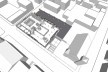 Vista em perspectiva do 2º pavimento
<br />Elaboração Edson Mahfuz 
