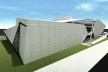Perspectiva geral dos teatros<br />Imagem do autor do projeto 