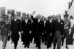 Juscelino Kubitschek na inauguração de Brasília [Departamento de Patrimônio Histórico do Distrito Federal]