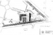 Sigürd Lewerentz, Igreja de São Pedro, Klippan, planta de situação [Janne Ahlin, Sigurd Lewerentz, p. 51]