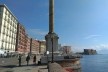 Lungomare, vista para o Castel dell’Ovo, Nápoles, Itália<br />Foto Carina Mendes dos Santos Melo, 2018 