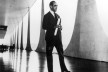 Oscar Niemeyer na varanda do Palácio do Alvorada, Brasília, 1956<br />Foto M. M. Fontenelle  [Acervo DPHA-DF]