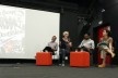 01. Marx Lamare (mediador), Ethel Leon, Gabriel Lyra e Pamela Marques participam da Mesa 3, discutindo o tema “A dimensão política do design”<br />Foto divulgação 