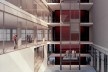 Concurso Anexo da Biblioteca Nacional, perspectiva, Rio de Janeiro, 2º lugar, arquitetos Eduardo de Almeida, Helena Ayoub, Cesar Shundi Iwamizu<br />Imagem divulgação 