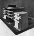 Figura 03 – Maquete do Concurso para a Zona de Negócios de Haifa. Arquiteto Arthur Korn, Berlim, 1923  [Gropius, Walter: "Internationale Architektur]