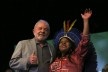 O presidente eleito Luiz Inácio Lula da Silva anuncia Sonia Guajajara como ministra dos Povos Originários, Brasília DF, 29 dez. 2022<br />Foto José Cruz  [Agência Brasil]