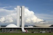 Congresso Nacional no dia da posse do Senador José Sarney e do Deputado Federal Michel Temer no dia 02 de fevereiro, dia de Iemanjá! (oficial e originalmente: Palácio do Congresso Nacional)<br />Foto Eduardo Pierrotti Rossetti 