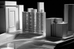 Maquete – Implantação<br />Imagem dos autores do projeto 