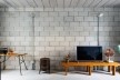 Casa Vila Matilde, sala de estar e jantar. Terra e Tuma Arquitetos<br />Foto Pedro Kok 