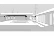 Aulário 3 (unidade de Alicante), vista interna, San Vicente del Raspeig, Alicante, Espanha, 2000. Arquiteto Javier Garcia-Solera<br />Modelo tridimensional e imagem Edson Mahfuz 