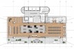Sesc Avenida Paulista, planta 13º pavimento - biblioteca, escritório Königsberger Vannucchi, 2018<br />Imagem divulgação  [Königsberger Vannucchi Arquitetos Associados]
