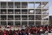 Escola Primária Koyasu, Yokohama, Japão, 2018. Arquiteto Riken Yamamoto<br />Foto cortesia Riken Mitsumasa Fujitsuka  [Pritzker Prize]