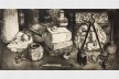 Gravura de George Rembrandt Gutlich, exposição <i>O estado da arte no ofício</i><br />Imagem divulgação 