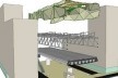 Maquete eletrônica - Elementos e montagem da nova envoltória<br />Imagem do autor do projeto 