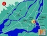 Cidade Multimídia em Montreal, mapa da região [CDTI – Information Technology Development Centres]
