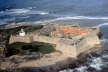 Farol de Ínsua, inserido no convento medieval de Santa Maria da Ínsua<br />Foto Filipe Jorge / Divulgação 