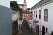 Ladeira e igreja Nossa Senhora do Carmo ao fundo<br />Foto Abilio Guerra 