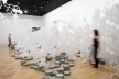 Instalação “Bastidor”, de Ana Holck, na SP-Arte 2011<br />Imagem divulgação 