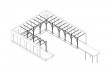 Art Gallery Catucaba, isometric view, São Luiz do Paraitinga SP Brasil, 2017. Arquiteto Sven Mouton / escritorio CRU! Architects<br />Imagem divulgação  [Acervo CRU! Architects/ Sven Mouton]