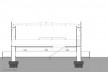 Loja Forma, corte longitudinal, São Paulo SP Brasil, 1987. Arquiteto Paulo Mendes da Rocha<br />Imagem divulgação  [Website historiaenobres.net]