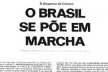 Fac-símile de parte de artigo da Revista da RFFSA de autoria do gen. Emílio Garrastazú Médici um dos presidentes do período militar onde pode-se perceber a metáfora do desejo do Estado: a expressão do imaginário do governo no significado e na forma que se [Suplemento especial da Revista da RFFSA, julho-agosto, 1971.]