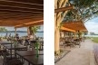 Cobertura da varanda do Yacht Clube Santo Amaro, São Paulo SP, arquiteta Vera Lúcia Domschke<br />Foto Lauro Rocha 