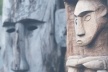 Escultura em madeira, Bali, Indonésia<br />Foto Fabricio Fernandes 