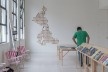 Exposição 250 Arquiteturas Americanas, curadoria de Fernando Lara e Coletivo Goma Oficina, 11a Bienal de Arquitetura de São Paulo, São Paulo 2017<br />Foto Lauro Rocha 