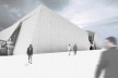 Perspectiva dos teatros<br />Imagem do autor do projeto 