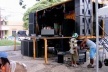 Caminhão-palco no Largo da Mariquita, Salvador, 2004<br />Foto do autor 