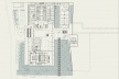 Concurso de Propostas Arquitetônicas para o futuro SESC Guarulhos, planta 2, 8º lugar. Andrade Morettin Arquitetos<br />Desenho equipe 