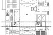 Planta do térreo - nível da praça<br />Imagem dos autores do projeto 