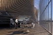 Adaptable Architecture Gallery on the Thames River Urban Competition – London 2008, vista interna do café, menção honrosa. Arquitetos Victor Paixão, Miguel Felipe Muralha, Paula Sertório, Thiago Florez, André Mack, Bruno Castro<br />Imagem equipe 