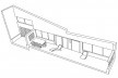 Residência Juscelino Kubistchek, varanda, Belo Horizonte. Arquiteto Oscar Niemeyer<br />Desenho Juliana Gomes 