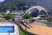 Passarela de acesso à Rocinha<br />Imagem divulgação / M&T Mayerhofer  [Plano Diretor Sócio-Espacial da Rocinha]