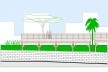 Terraço dos Resedás, elevação parcial. Douglas Piccolo e Cibele Correard Piccolo