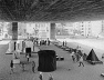 Exposición Nelson Leirner, belvedere del Masp, 1970<br />Foto Hans Günter Flieg 